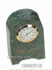 Green Marble Desk Accessories (Clock)