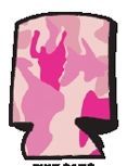 Sportsman Series Beverage Insulator (Pink Camo)