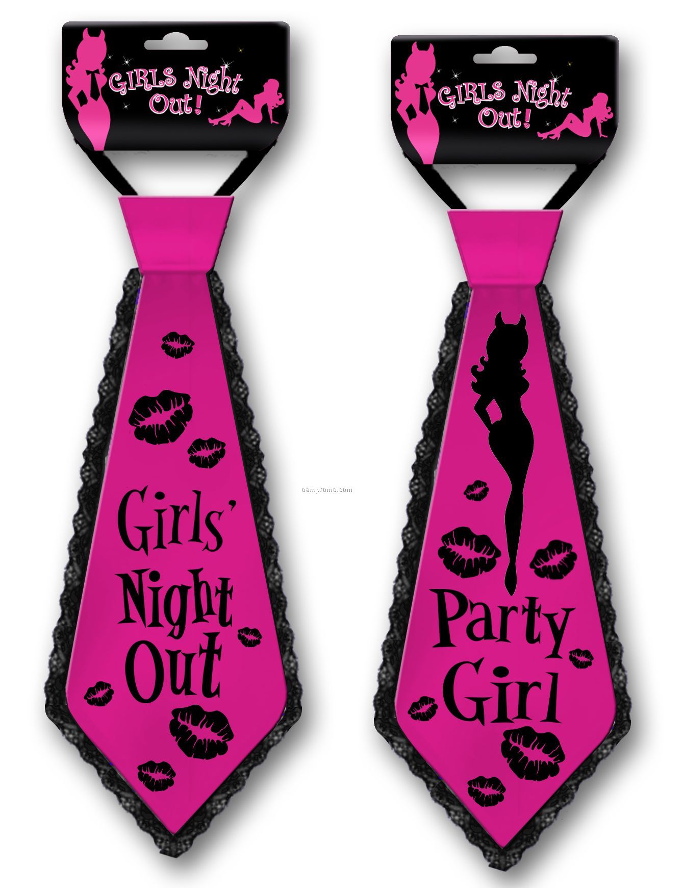 Girls Night Out Novelty Ties