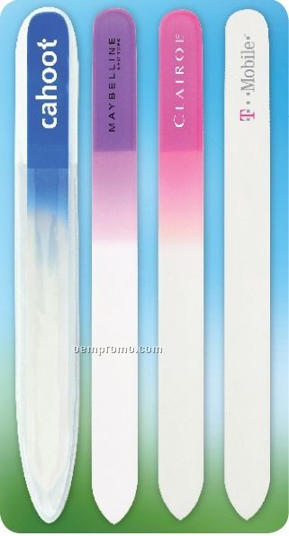 Glass Nail File (Direct Import-10 Weeks Ocean)