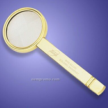 Gold Plated Brass Magnifier (Screened)