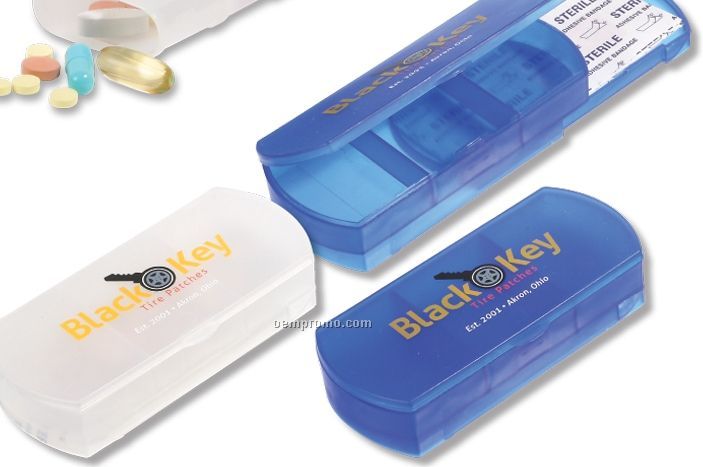 Health Case Bandage Holder Pillbox