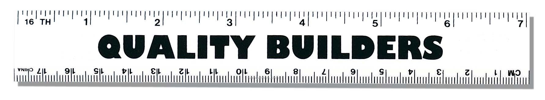 Econ-o-line 7" Molded Ruler