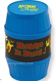 Monkeys In Barrel Game (Printed)