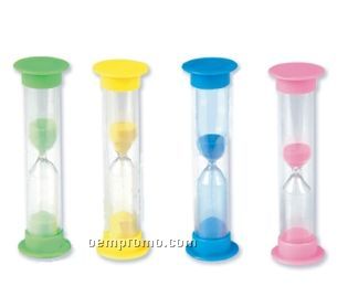 Two Minute Sand Timer With Colored Sands