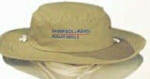 Cotton Twill Safari Hat With Terry Sweatband
