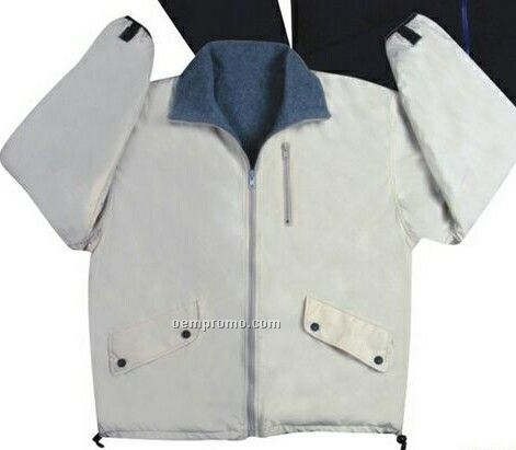 Reversible Jacket W/ Polar Fleece Lining