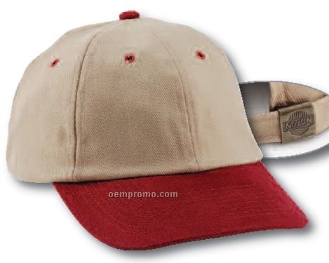 Solid Color Unstructured Brushed Cotton Low Profile Cap