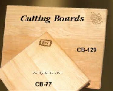 Cutting Board: 12.75"X9"X0.75" Laser Engraved