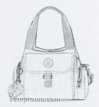 Kipling Fairfax M 4 Pocket Shopper Bag W/ Multi Compartment Bag