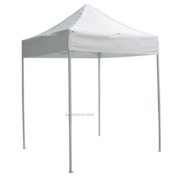 6' Square White Tent - Unimprinted