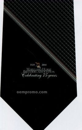 Custom Logo Printed Tie - Pattern Style E