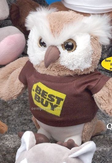 Q-tee Collection Stuffed Owl