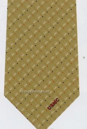 Custom Logo Printed Tie - Pattern Style F