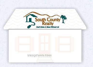 Die Cut House Shaped Pad