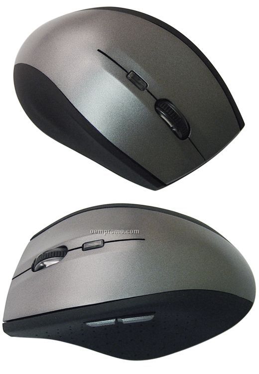 Mid Size Wireless Mouse With Tuck-in Receiver