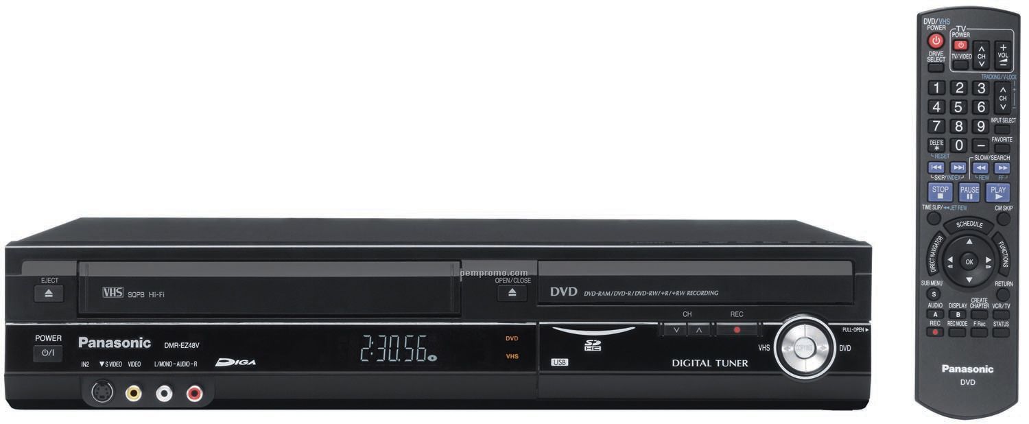 DVD Recorder/ Vcr Combo With Atsc Tuner