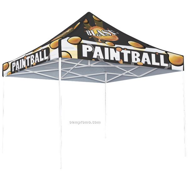 10' Square Event Tent W/ Full Color Dye Sublimation