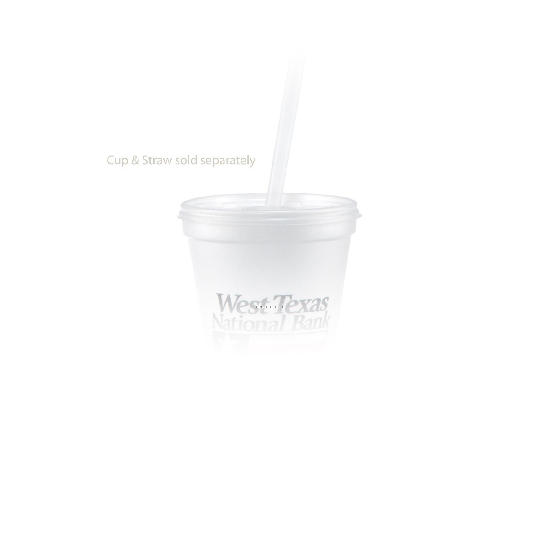 12oz. Straw Slot Lid-frosted