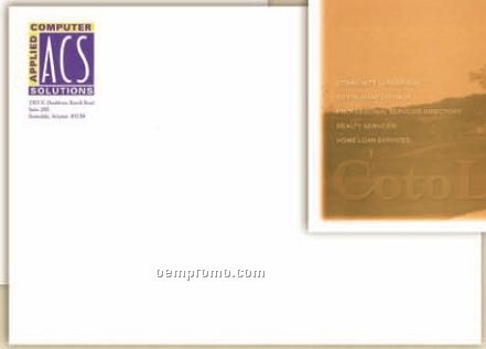 9"X12" Booklet Envelopes (Black Plus 1 Standard Ink Color Imprint)