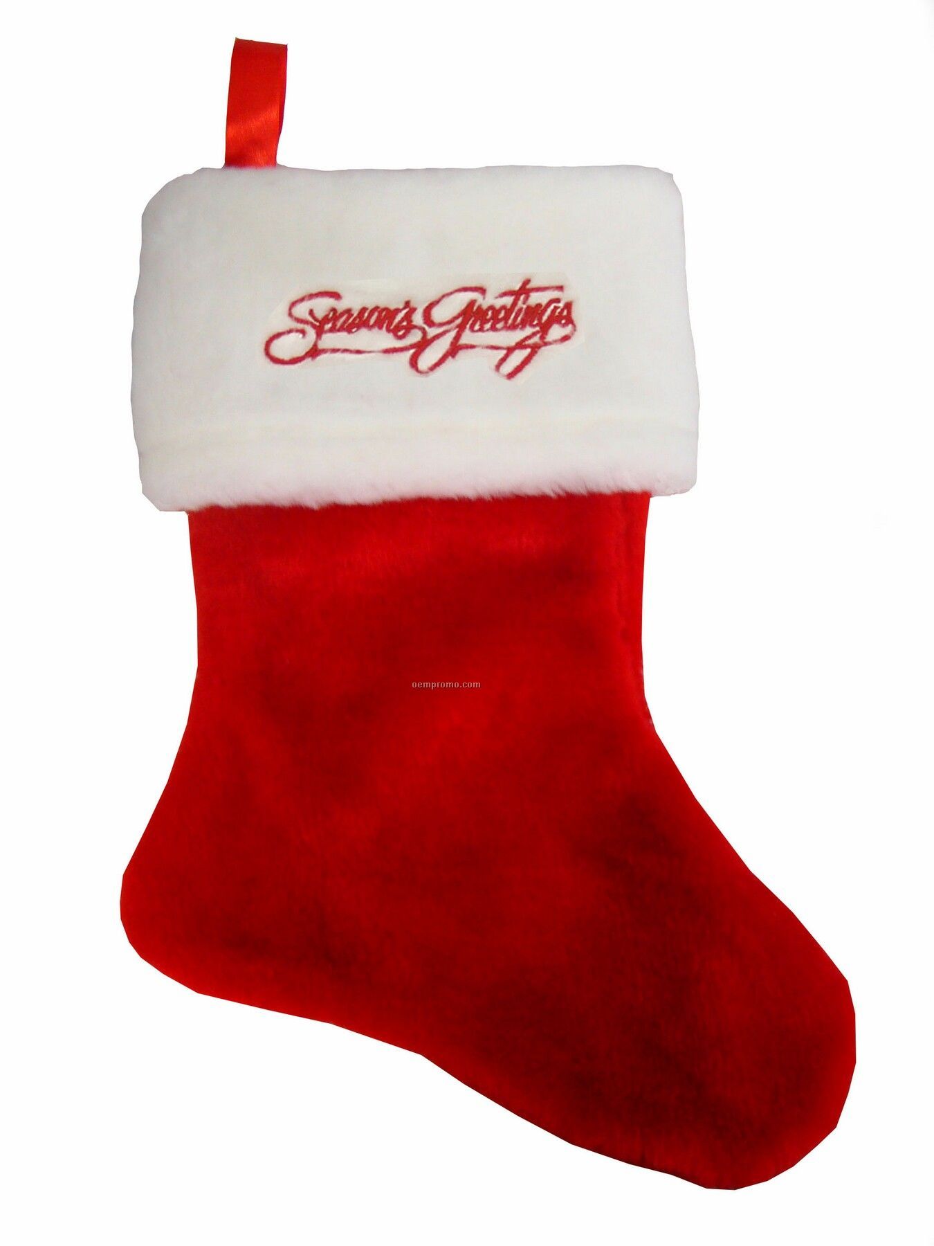 Embroidered Christmas Stocking Fusion Embroidery