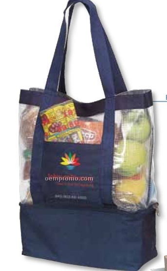 Dual Compartment Cooler & Tote Bag (Blank)