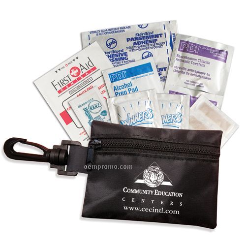 First Aid Kit W/Nylon Bag
