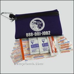 Neoprene Zipper Tote First Aid Kit