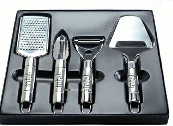 The Appeal Deluxe Stainless Steel Kitchen Utensil Set