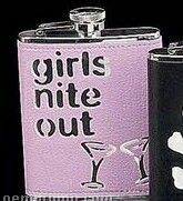 Stainless Steel Flask - Girls Nite Out (6 Oz.)
