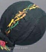 Tribal Rose Cotton Do Rag