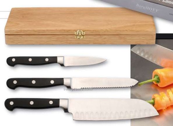 3 Piece Connoisseur Collection Knives