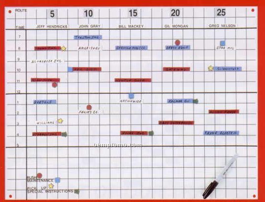 Magnetic Start Up Planning Board Kit (24"X36")