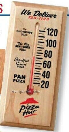Maple Wood Thermometer Jr.
