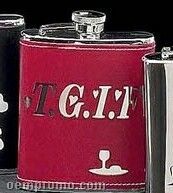 Stainless Steel Flask - Tgif (6 Oz.)