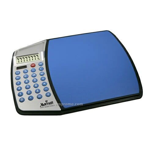 Computer Mouse Pad With Calculator