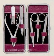 Quality Manicure Set In Metal Case