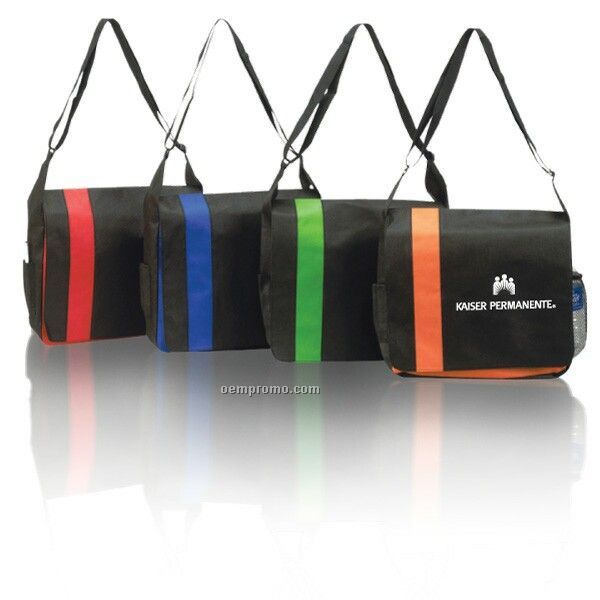 Soho Messenger Bag W/ Adjustable Shoulder Strap