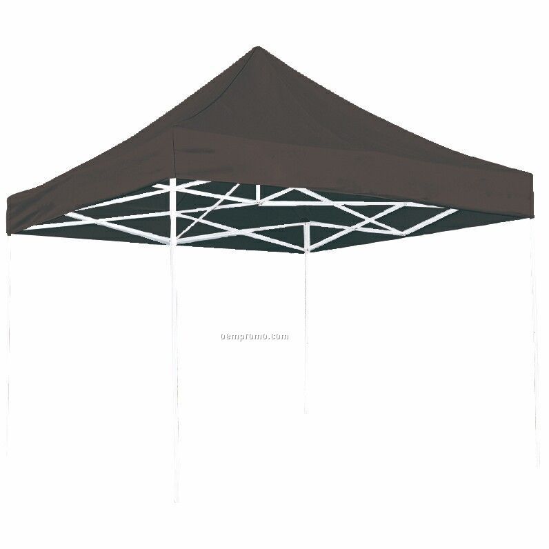 10' Square Black Tent - Unimprinted