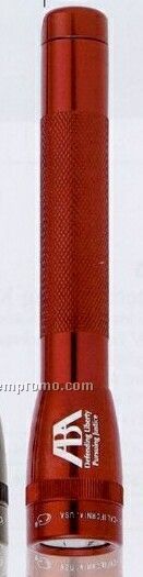 AA Mini Mag-lite Flashlight / Red