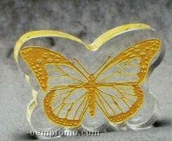 Acrylic Paperweight Up To 16 Square Inches / Butterfly