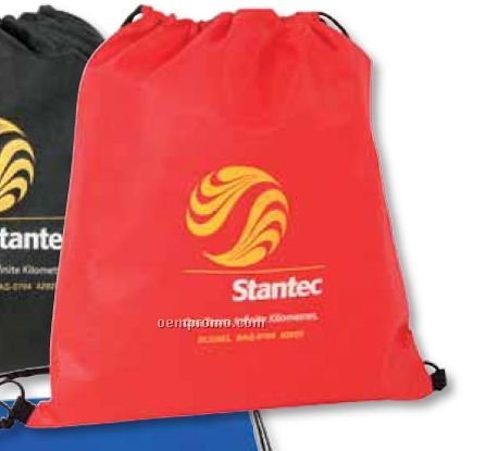 Non Woven Drawstring Tote Bag/ Backpack (Blank)