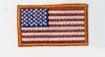 Pro Cap - Embroidered Popular Design - American Flag (Gold Trim)