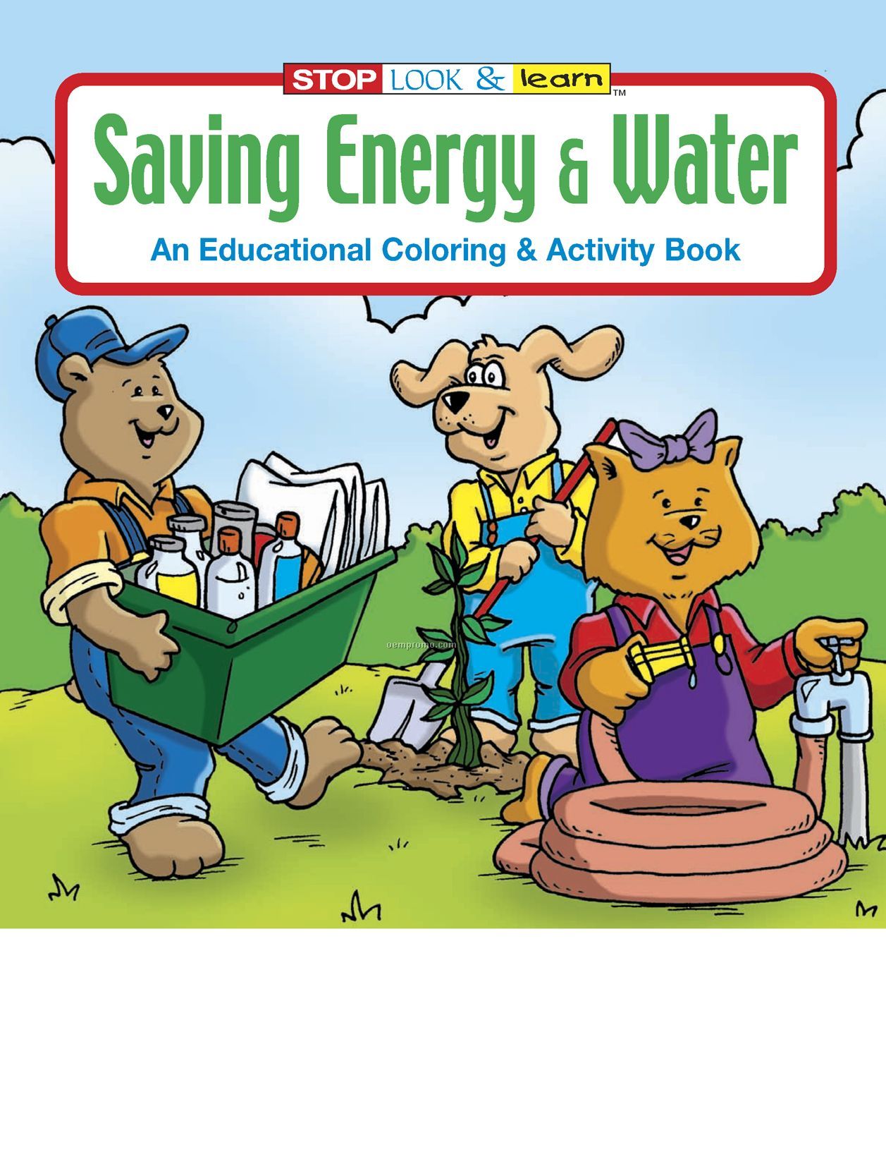 Saving Energy And Water Coloring Book Fun Pack