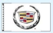 Stock Dealer Logo Flags - Cadillac