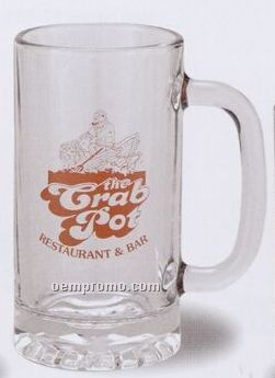 16 Oz. Glass Starburst Beer Mug