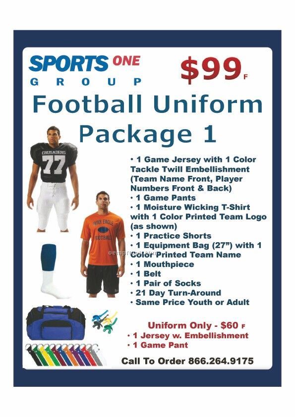 Football Uniform Package 1