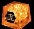 Imprintable Orange Mini Glow Ice Cubes