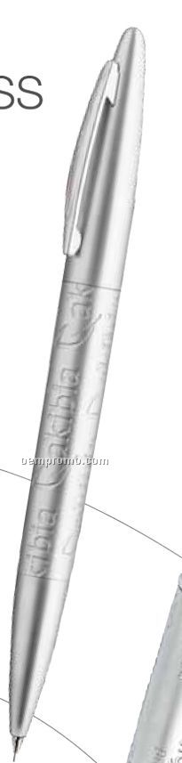 Bettoni Custom Molded Brass Barrel Matte Chrome Mechanical Pencil