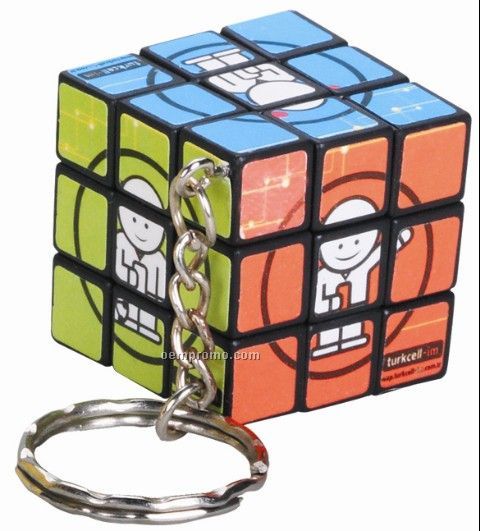promotional Puzzle cube Keychain in toys and gift